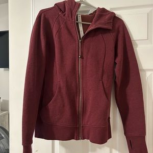 Lululemon full zip scuba